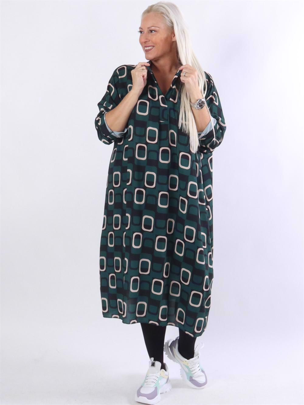 Safira - Skjortekjole i løs pasform